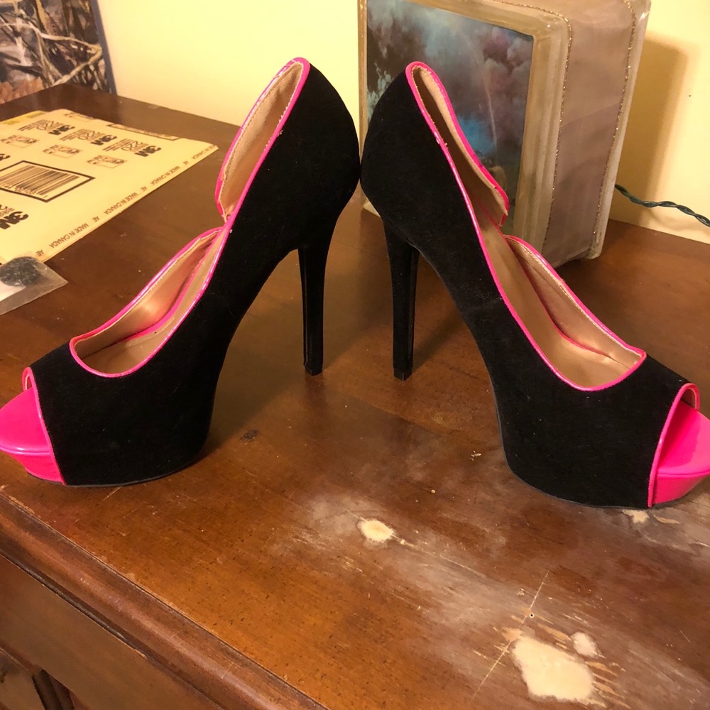 Cupid Open Toe Heels New Open Box - image 2